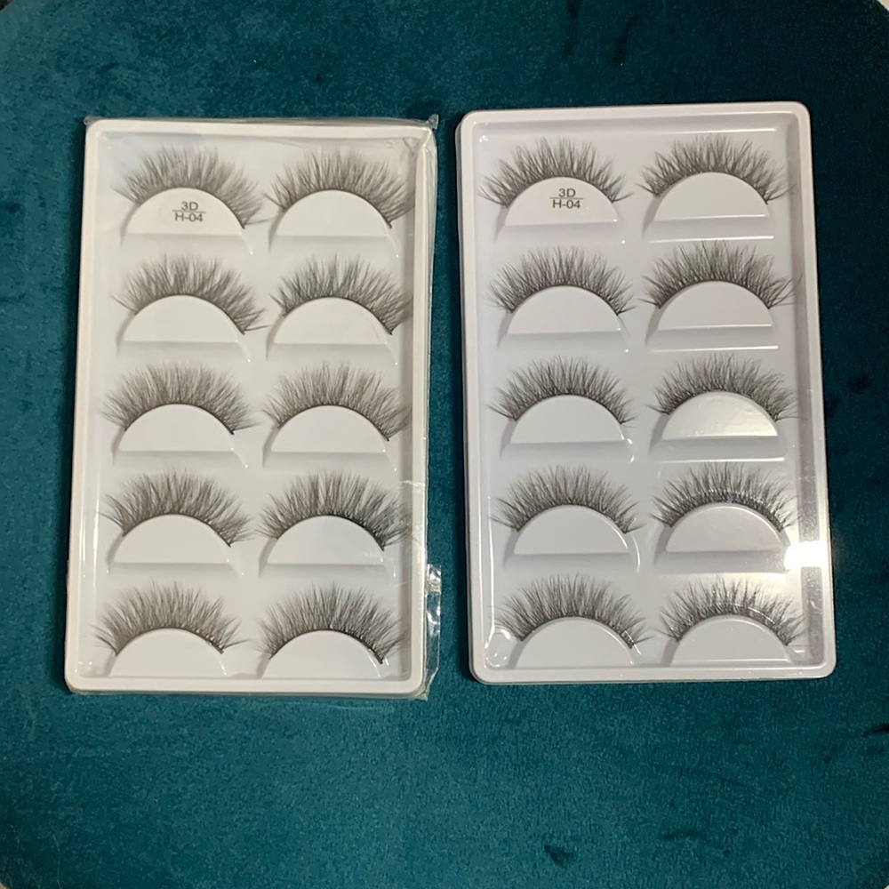 Strip Eyelash Set in Black